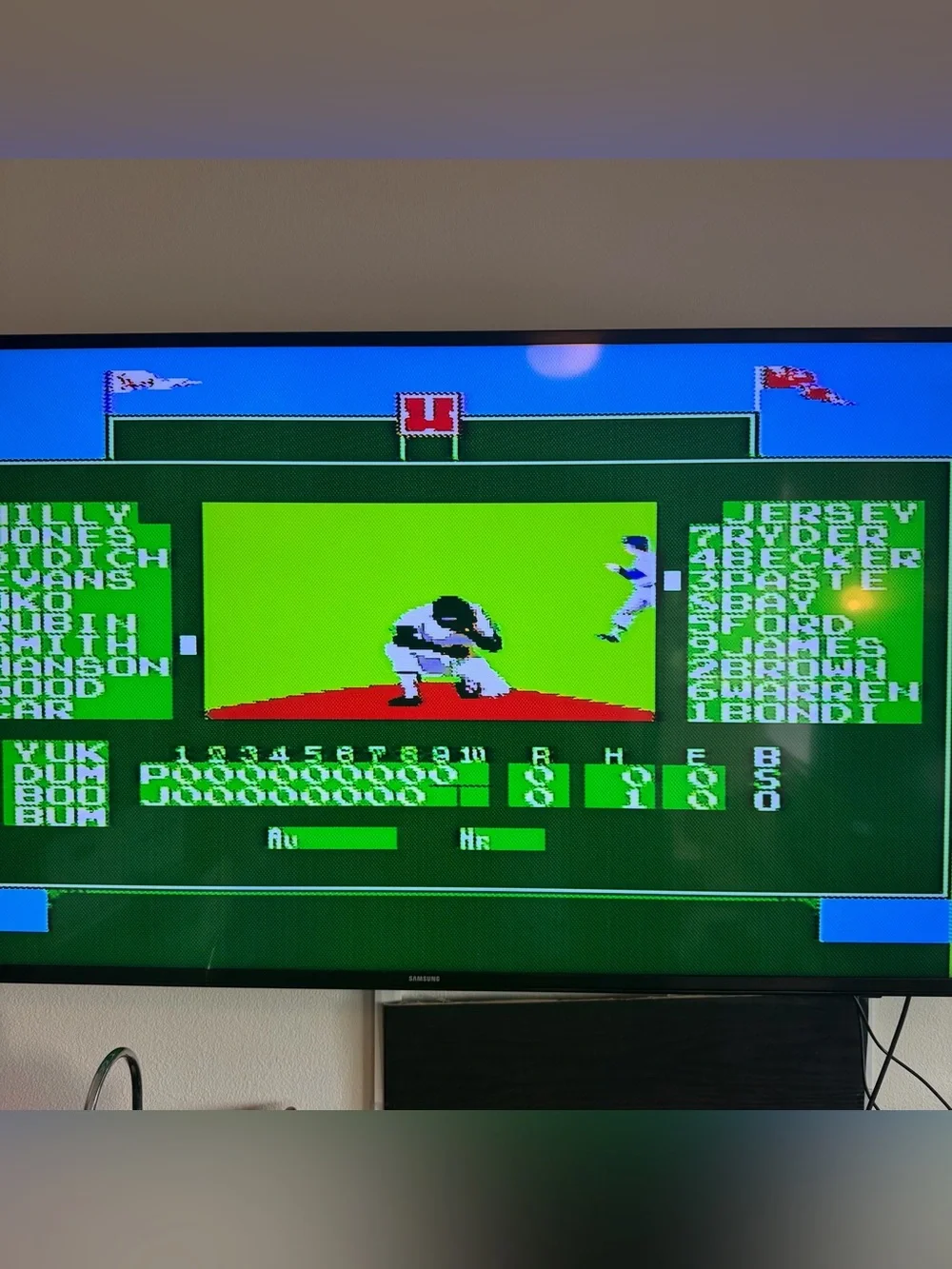 Nintendo Entertainment System Console NES-001 W/ 2 Controllers & Cords Working